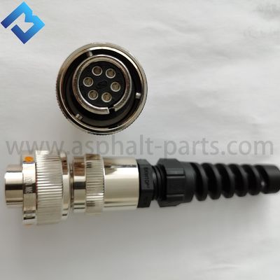 Sistema de nivelación de pavimentos de asfalto Dinamarca 6 agujeros de conexión de cable de sonda de haz de balanza CAN