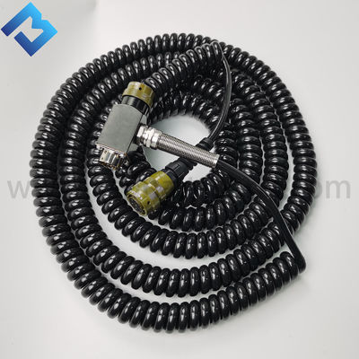 Benit Nuevo sensor de esquí sónico 7 monedas 7 agujeros conector triple 2542010 cable espiral para pavimentador de asfalto
