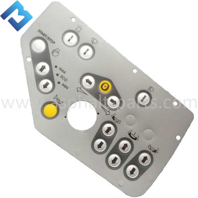Película Adhesiva para Panel de Botones de Consola Principal Benit con Anillo Circular para Pavimentadora de Asfalto S1800 S1900 S2100