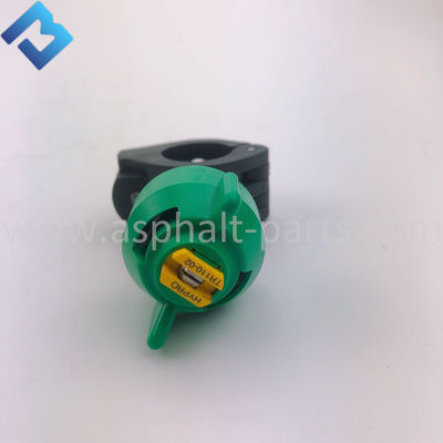 OEM ODM CC522 Boquilla de pulverización de plástico de tamaño pequeño Verde Negro para rodillos de carretera