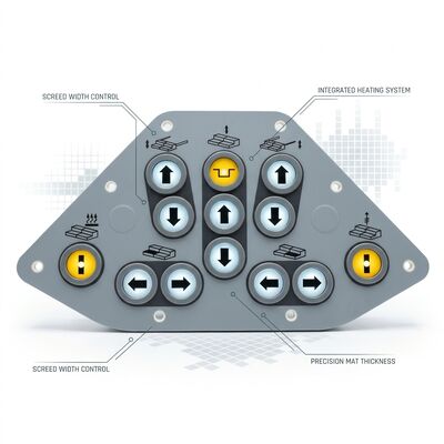 2134254 Consola Principal de Repuesto para Pavimentadora de Asfalto Control Remoto Ajuste Panel de Control S1800 S2100-2