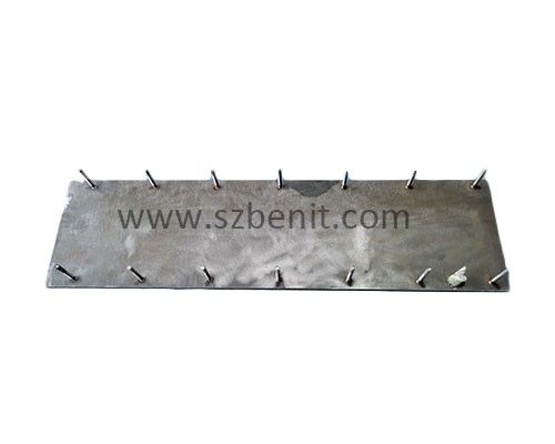 Accesorios de repuesto para pavimentadores de asfalto BF800C Placa de tornillo NM400 Acero S600 Placa de tornillo