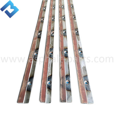 desgaste del desgaste de la tira de las piezas S1880-3L AB600-3 2211961 del desgaste de la pavimentadora del asfalto - barra de acero resistente